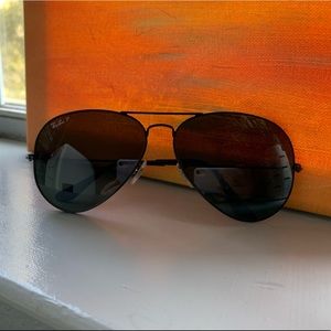 Ray-Ban Polarized Aviator Sunglasses